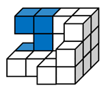 小方块立体拼合的题目近年来频繁出现,是命题的趋势,如果选项小方块
